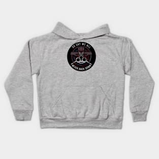 Battlestar Galactica - So Say We All - Never Back Down Kids Hoodie